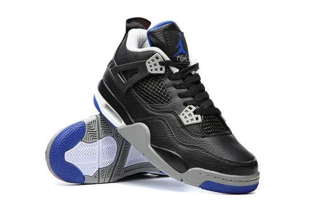 Air Jordan 4 黑皇家蓝篮球鞋 5