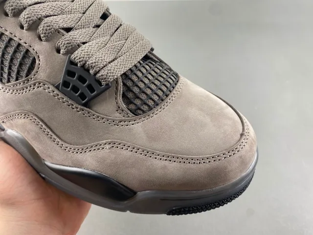 Zapatillas de baloncesto Air Jordan 4 de ante gris 2