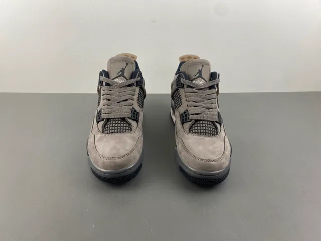 Zapatillas de baloncesto Air Jordan 4 de ante gris 11