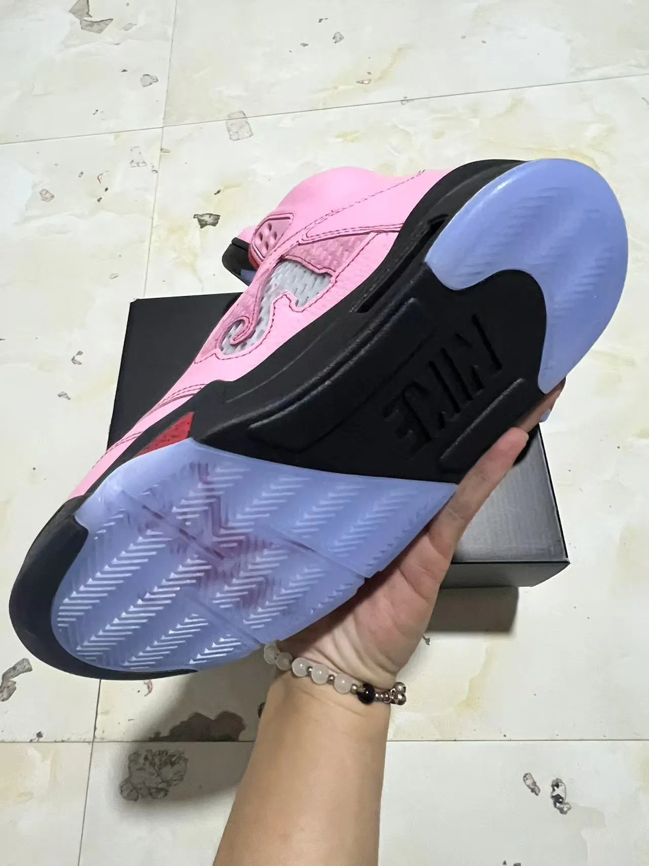 Air Jordan 5 Pink NY 23 বাস্কেটবল জুতো 6