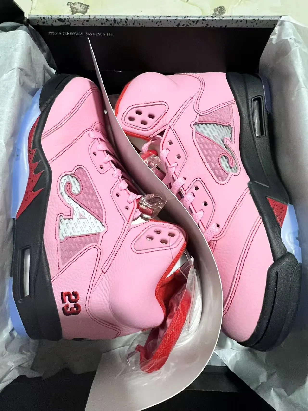 Air Jordan 5 Pink NY 23 বাস্কেটবল জুতো 9