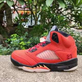 Air Jordan 5 रेड ब्लैक फ्लेम बास्केटबॉल जूते