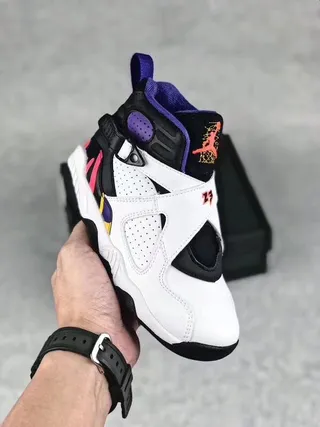 Chaussures de basketball montantes Air Jordan noir et gris à fermeture à double sangle 20