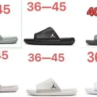 Air Jordan Slide Chancla Gris Claro Blanco