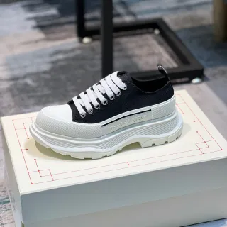 Alexander McQueen Oversized Sneaker Black and White Chunky Sneakers