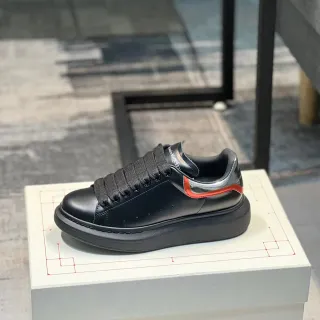 Alexander McQueen Oversized Sneaker Black Red Silver Lifestyle Sneakers