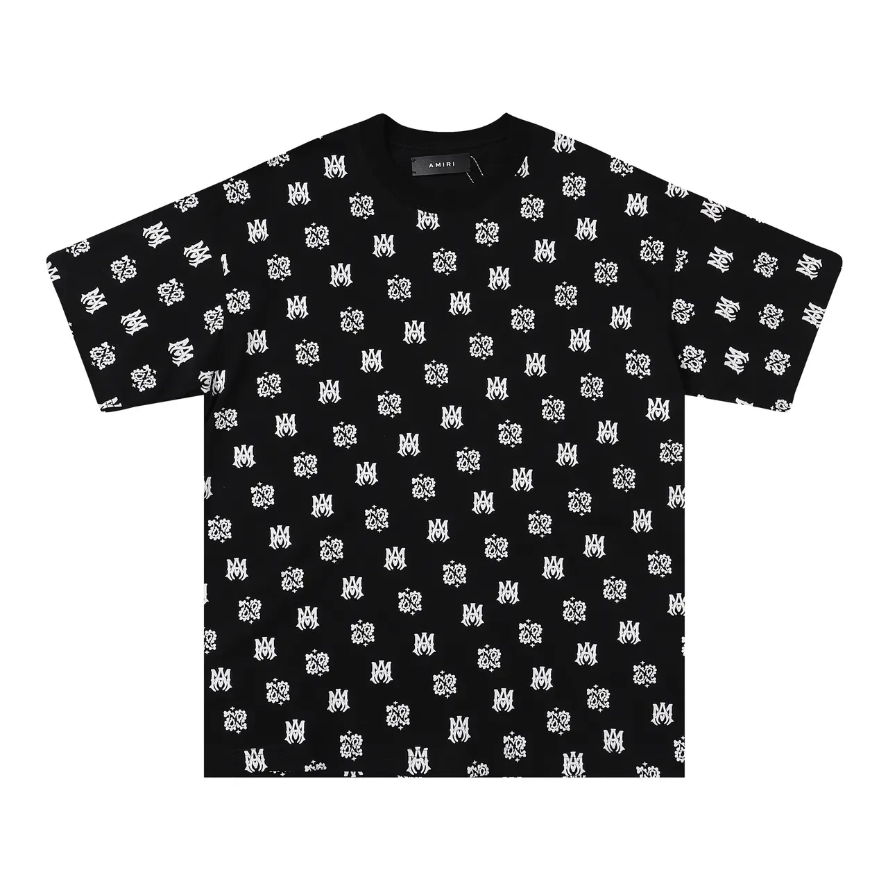 Amiri All-Over Monogram Floral Print T-Shirt 3