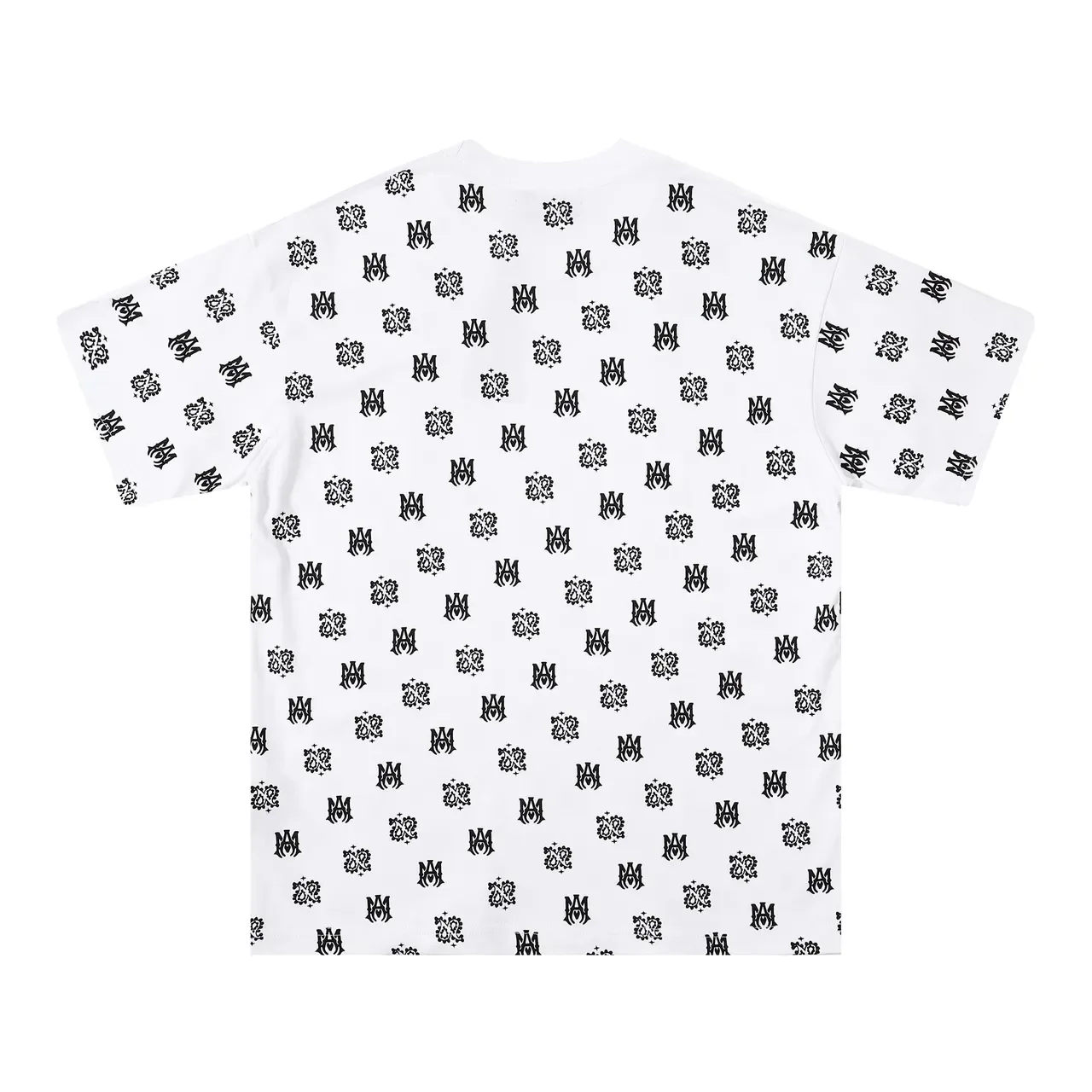 Amiri All-Over Monogram Floral Print T-Shirt 4