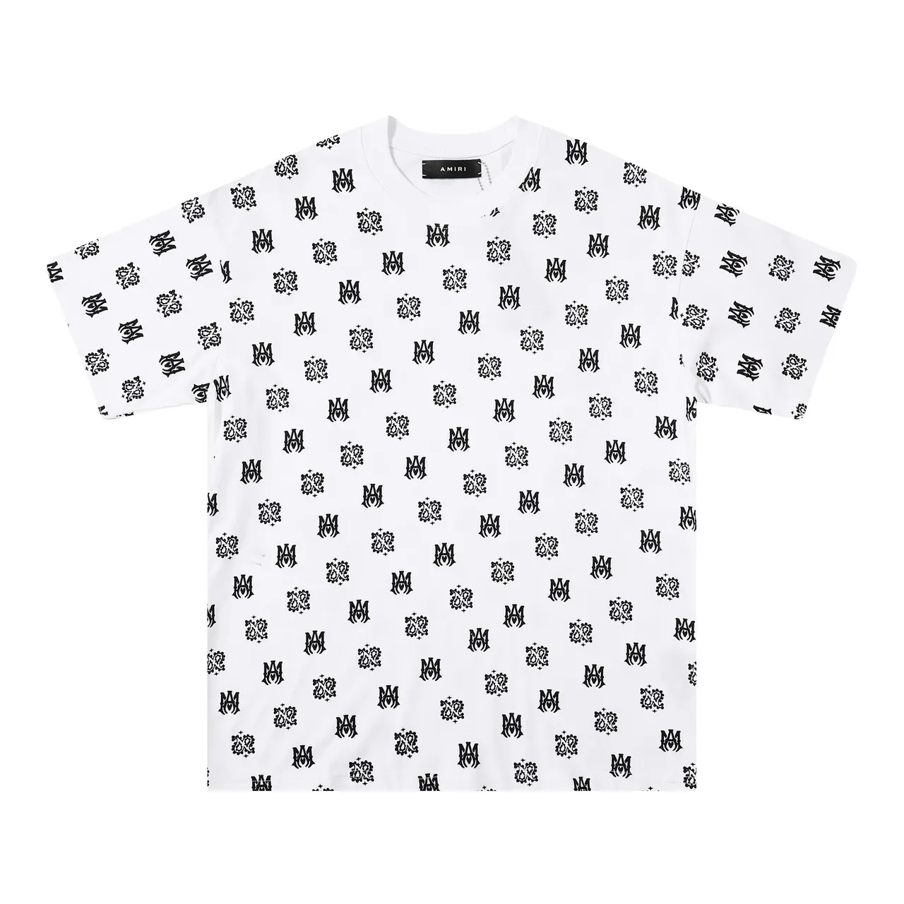 Amiri All-Over Monogram Floral Print T-Shirt 5
