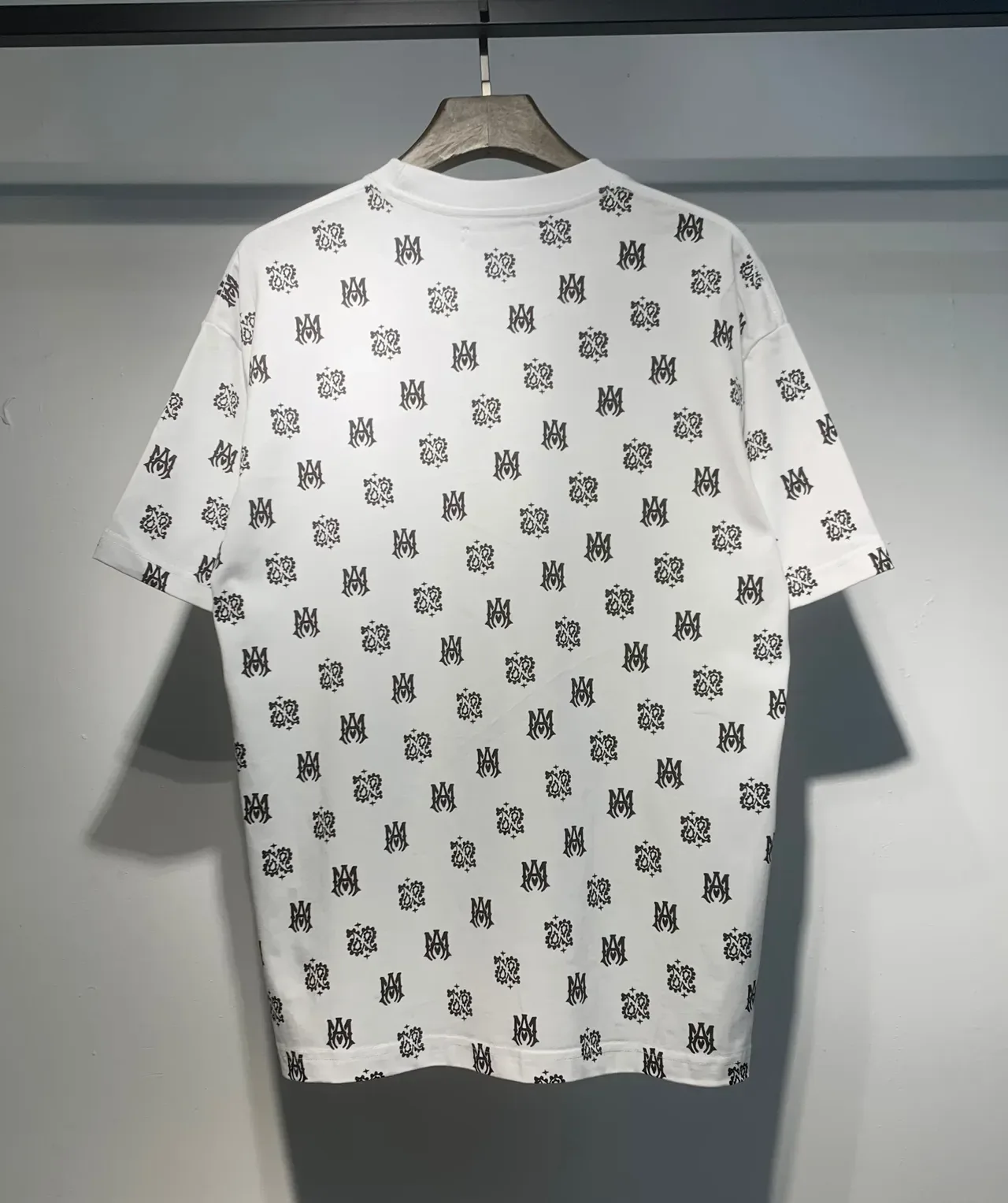 Amiri All-Over Monogram Floral Print T-Shirt 7