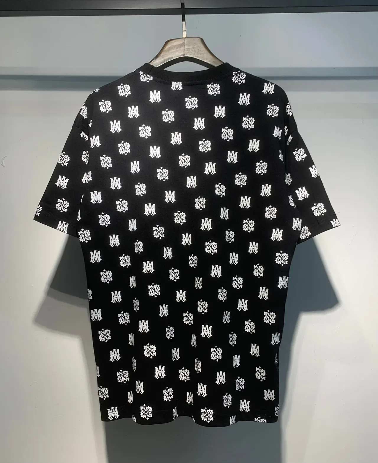 Amiri All-Over Monogram Floral Print T-Shirt 9
