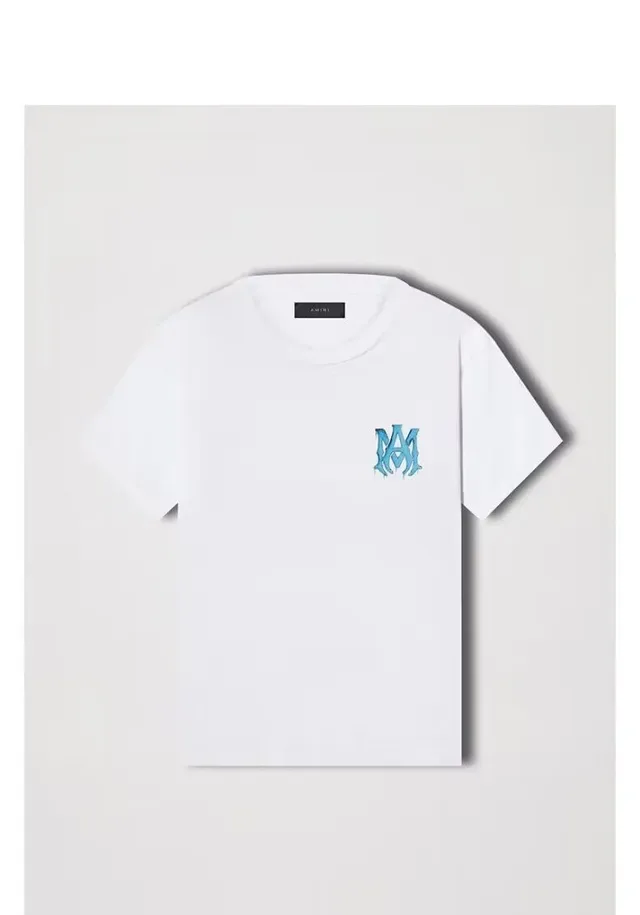 Amiri Graphic Print Crew-Neck Oversized T-Shirt 16