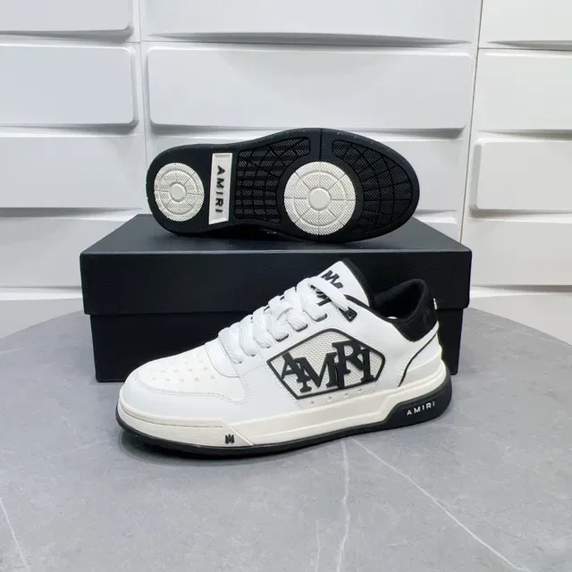 Amiri MA Court 白黑休闲运动鞋 5