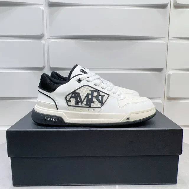Amiri MA Court 白黑休闲运动鞋 9