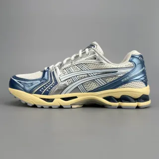 ASICS Gel-Kayano Navy and Silver Mesh 跑鞋