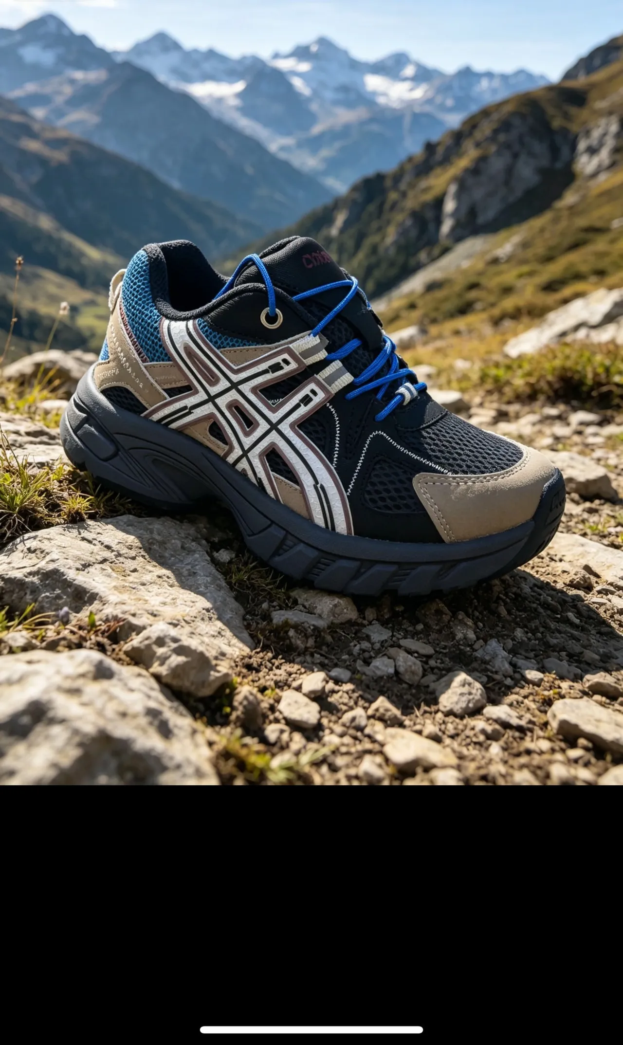 ASICS Gel-Kayano 粉白黄厚底运动鞋 6