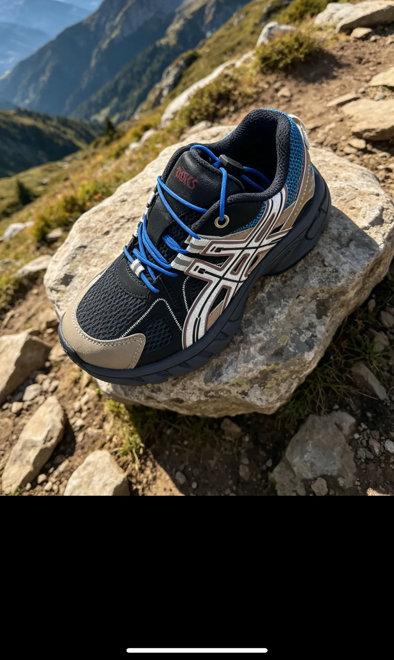 ASICS Gel-Kayano 粉白黄厚底运动鞋 7