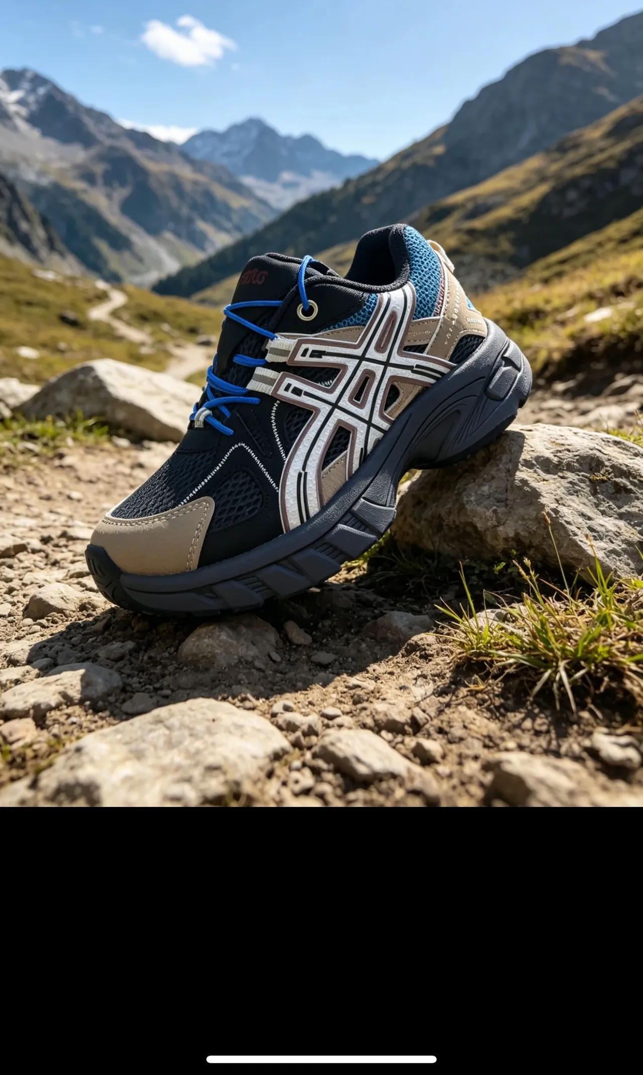 ASICS Gel-Kayano 粉白黄厚底运动鞋 9