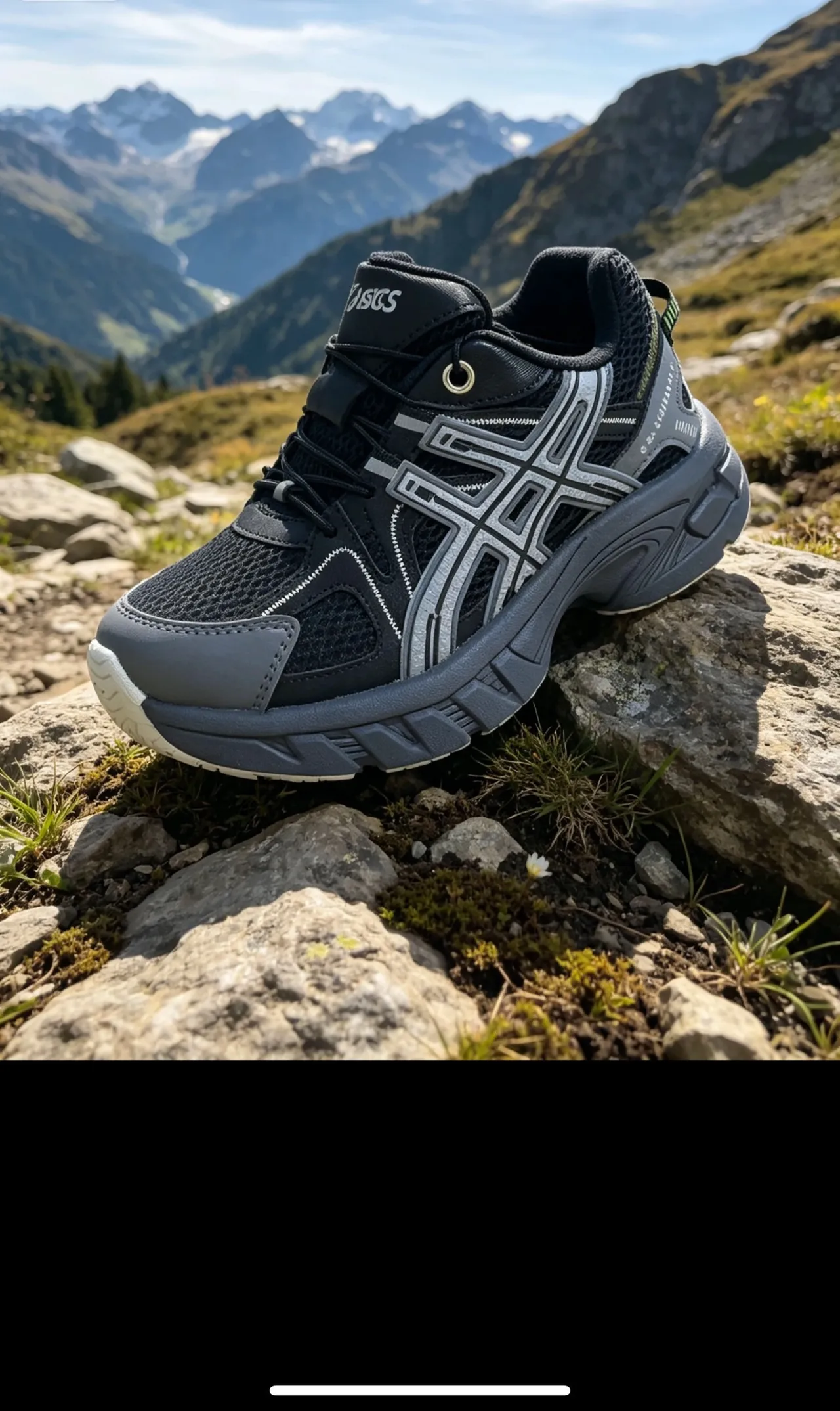 ASICS Gel-Kayano 粉白黄厚底运动鞋 21