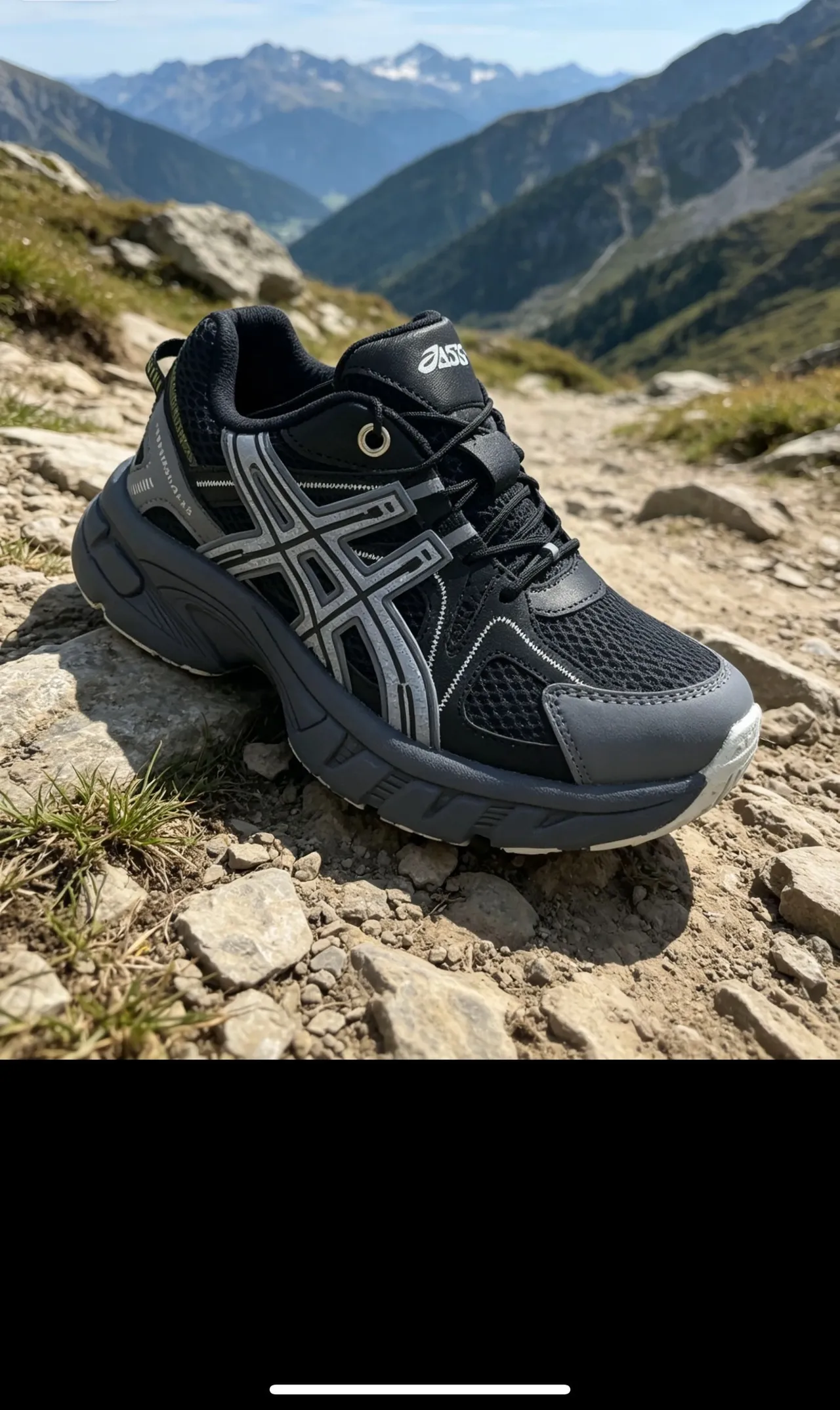 ASICS Gel-Kayano 粉白黄厚底运动鞋 24