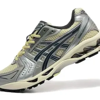 ASICS Gel-Kayano 银色 米色 海军蓝 跑鞋