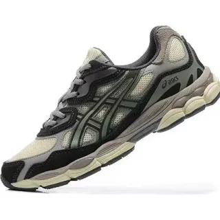 ASICS Gel-Lyte III 黑色米色 分层合成笼状网面板鞋面跑鞋