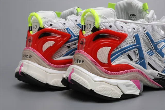 ASICS Runner রানিং শু সাদা/লাল/নীল/গোলাপি 2
