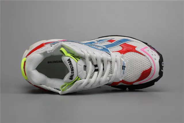 ASICS Runner রানিং শু সাদা/লাল/নীল/গোলাপি 7