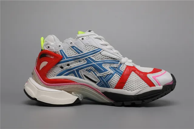 ASICS Runner রানিং শু সাদা/লাল/নীল/গোলাপি 8