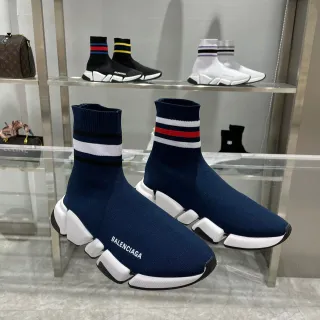 Balenciaga Speed Trainer नेवी ब्लू Sock-Fit जीवनशैली स्नीकर्स