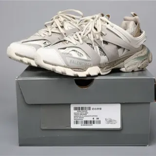 Balenciaga Track Sneaker Milky White Macaroon Chunky Sneakers