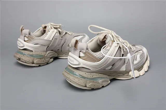 Balenciaga Track Sneaker Milky White Macaroon Chunky Sneakers 3