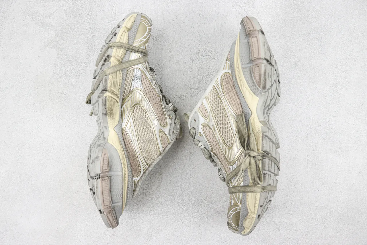Balenciaga Track Trainer Beige Gray Chunky Sneaker 2