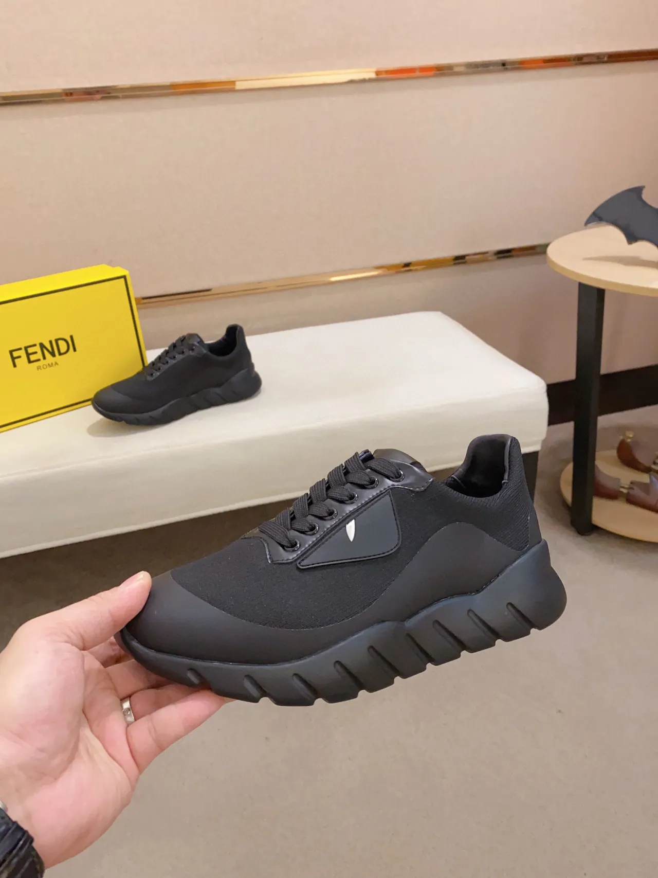 Balenciaga Track Trainer Black Chunky Sneakers 7