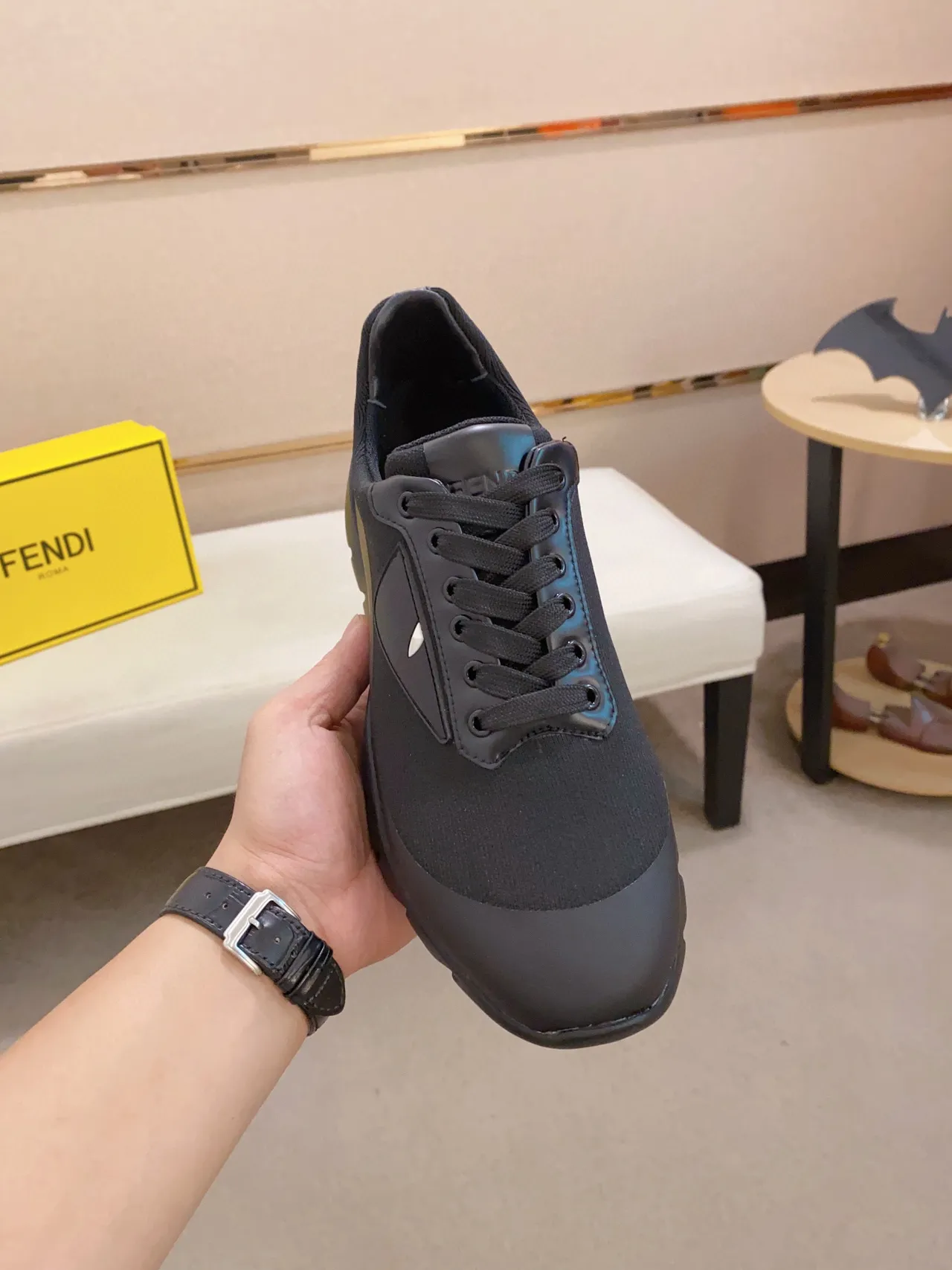 Balenciaga Track Trainer Black Chunky Sneakers 8