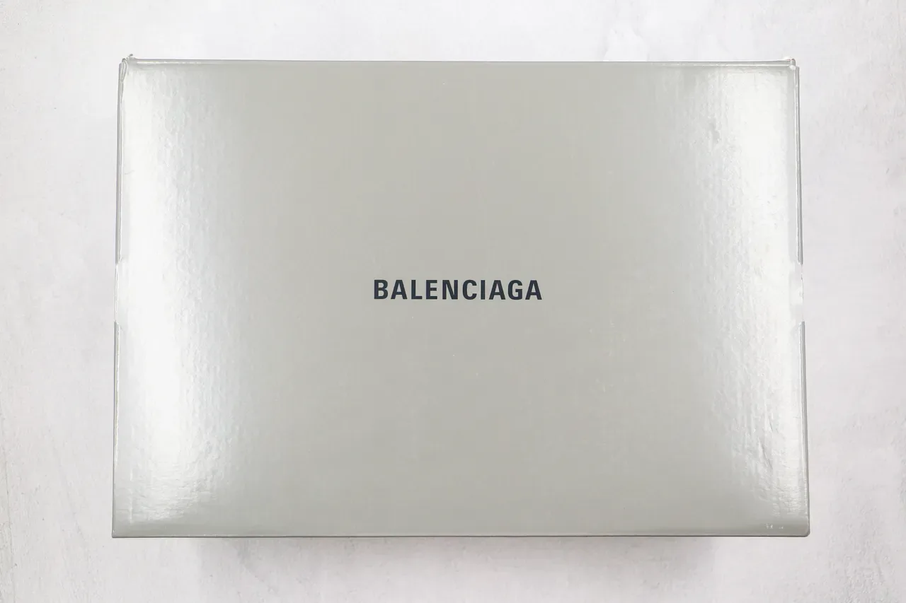 Balenciaga Track Trainer حذاء رياضي سميك وردي نيون وأخضر 2
