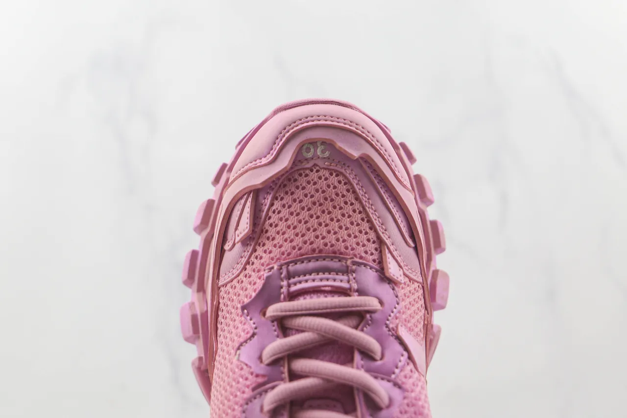 Balenciaga Track Trainer Pink Chunky Sneakers 6