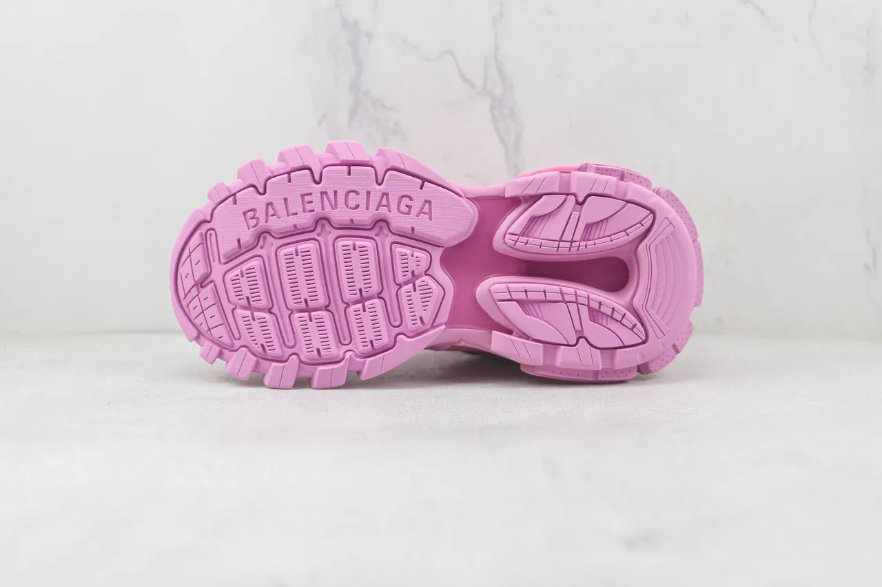 Balenciaga Track Trainer Pink Chunky Sneakers 8