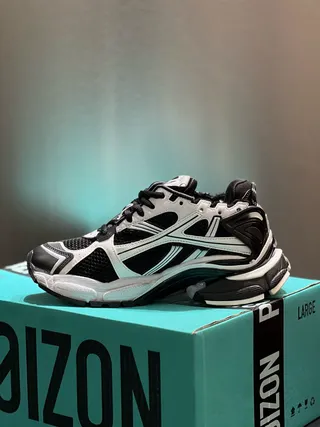 Balenciaga Track Trainer White Black Chunky Sneakers 5