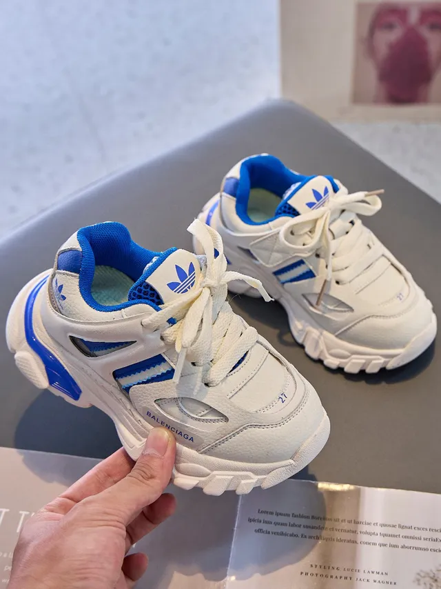 Balenciaga Track Trainer White Black Chunky Sneakers 10