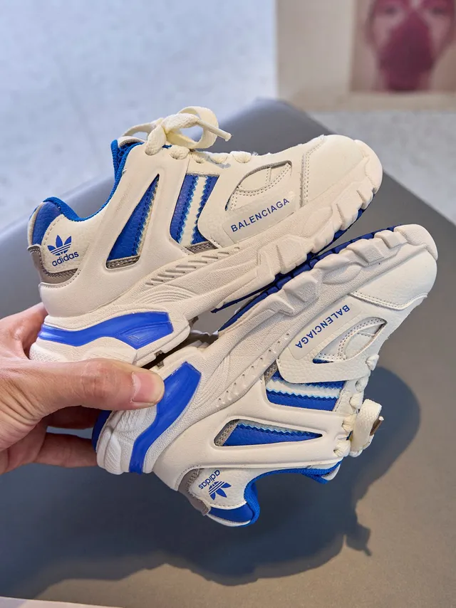 Balenciaga Track Trainer White Black Chunky Sneakers 13
