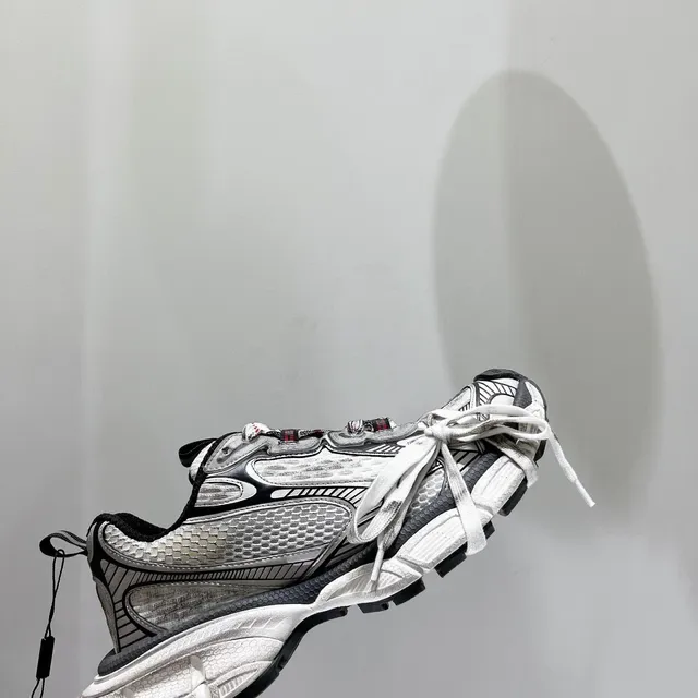 Balenciaga Track Trainer White Gray Black Chunky Sneakers 3