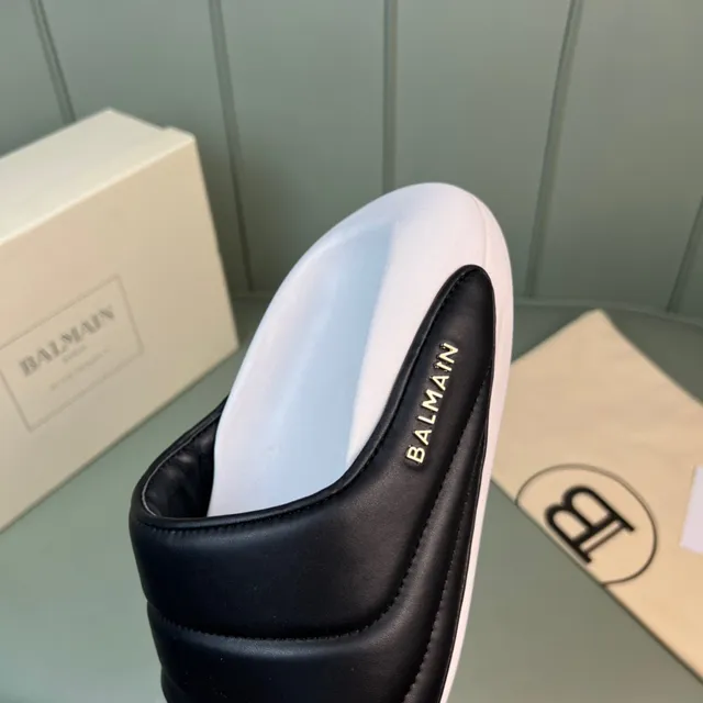 Balmain Sandale à enfiler matelassée 6