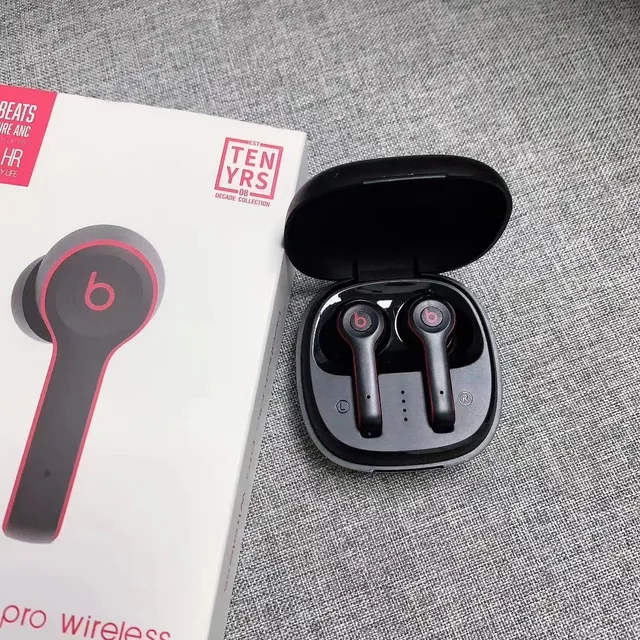 Beats beatsstudio pro wireless লাল সোনালি স্টেম-স্টাইল ওভার-ইয়ার হুক TWS ইয়ারবাডস 4