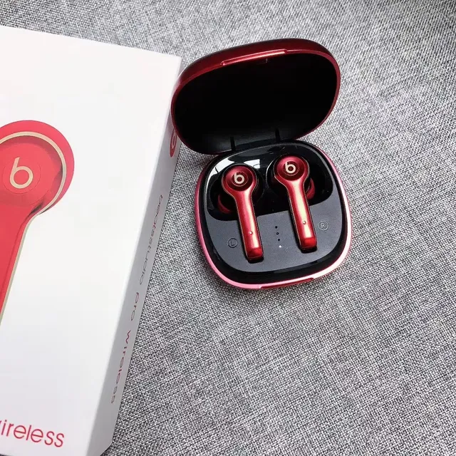 Beats beatsstudio pro wireless লাল সোনালি স্টেম-স্টাইল ওভার-ইয়ার হুক TWS ইয়ারবাডস 5