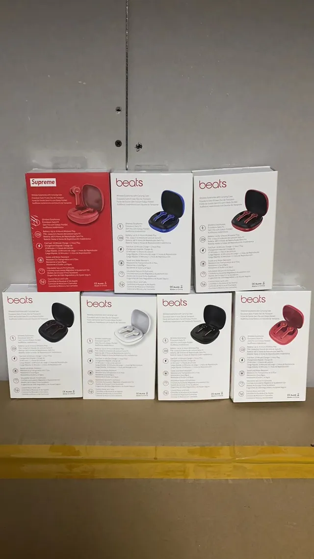 Beats beatsstudio pro wireless লাল সোনালি স্টেম-স্টাইল ওভার-ইয়ার হুক TWS ইয়ারবাডস 12