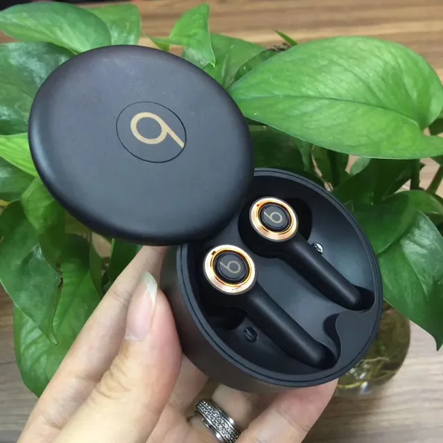 Beats Black Pink Étui de Charge Cylindrique Finition Mate TWS Écouteurs 2