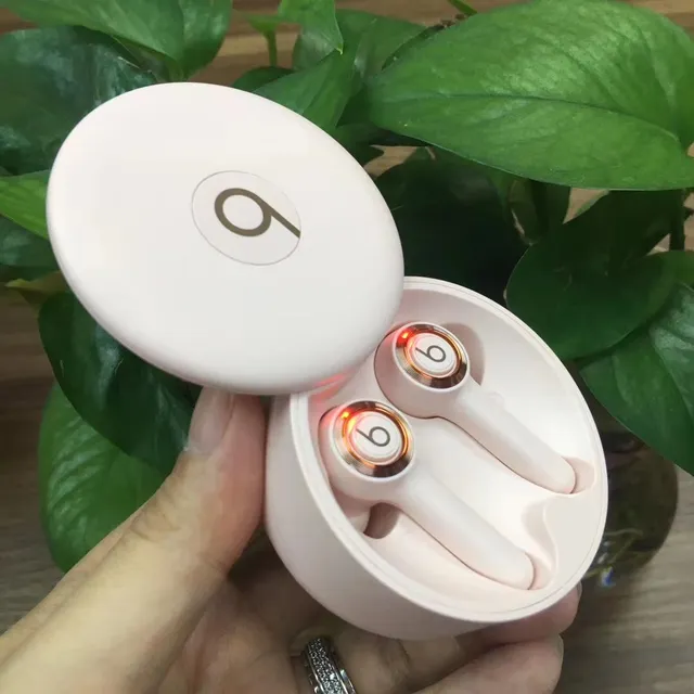Beats Black Pink Étui de Charge Cylindrique Finition Mate TWS Écouteurs 3