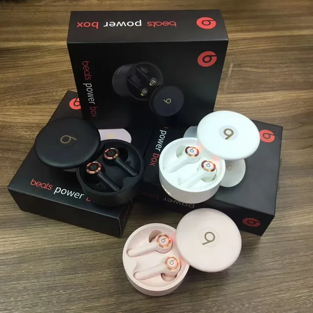 Beats Black Pink Étui de Charge Cylindrique Finition Mate TWS Écouteurs 4