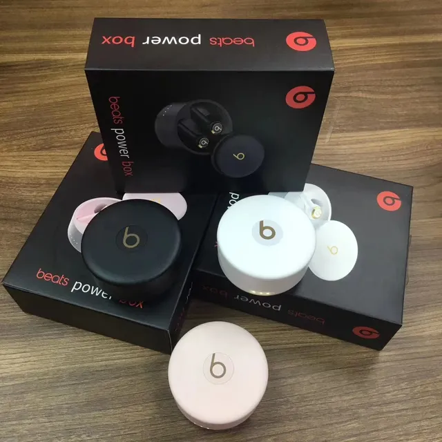 Beats Black Pink Étui de Charge Cylindrique Finition Mate TWS Écouteurs 7